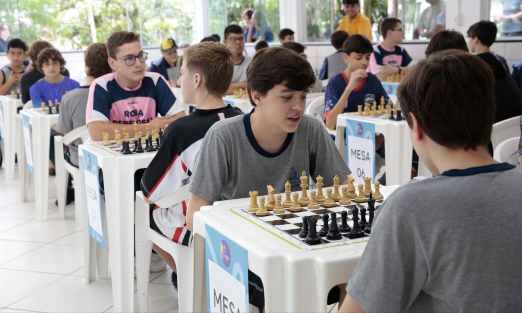 Competições do xadrez do Jeville foram realizadas nesta sexta-feira