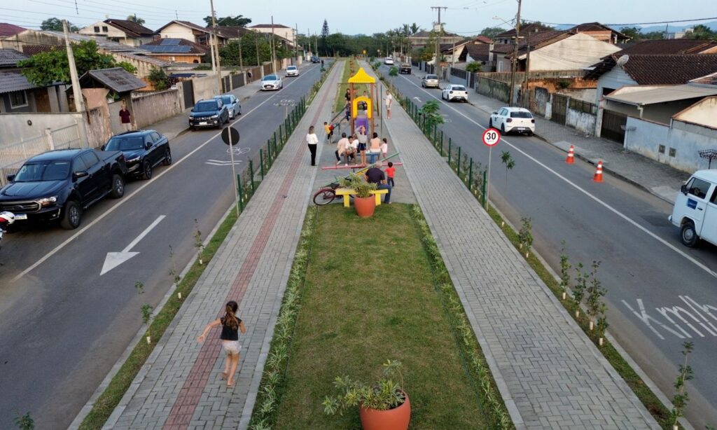 Passeio Público do Boa Vista é uma nova área de lazer para famílias joinvilenses