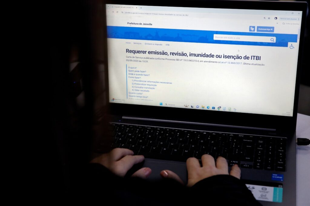 Prefeitura de Joinville automatiza processo e reduz prazo para emissão de ITBI para imóveis financiados