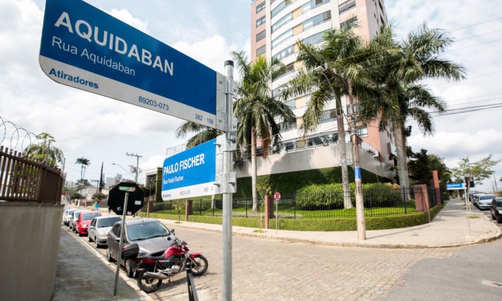 Ruas Paulo Fischer e Leopoldo Fischer formarão um binário no bairro Atiradores