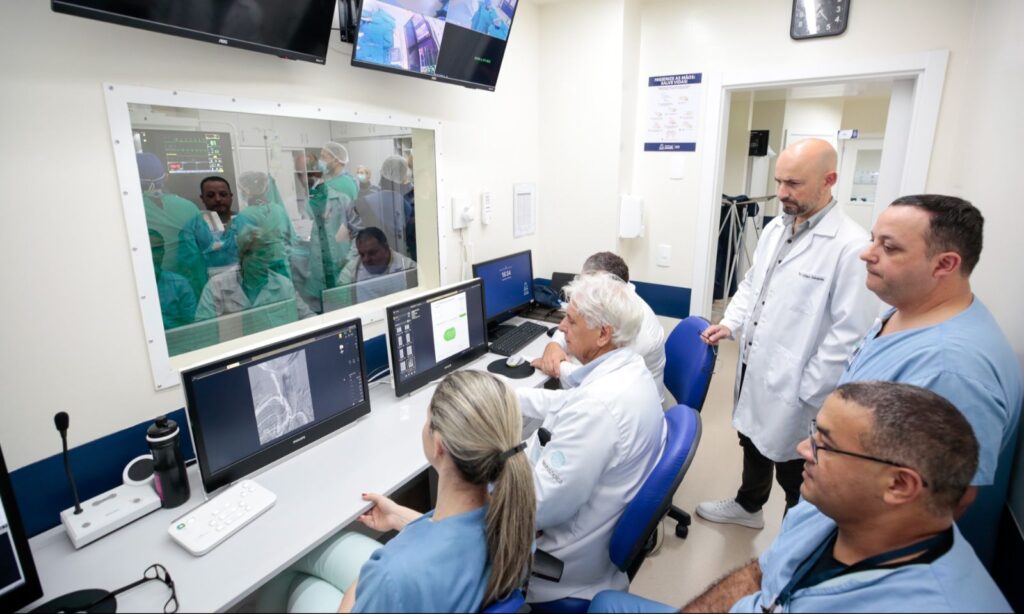 Hospital Municipal São José realiza procedimentos em nova Unidade de Hemodinâmica
