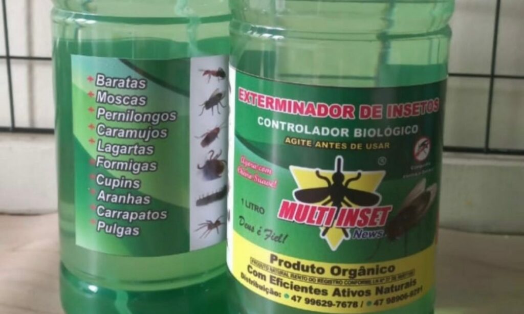 Prefeitura de Joinville orienta sobre como descartar veneno perigoso vendido como orgânico