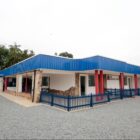 Fachada no novo CEI no Vila Nova