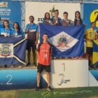 Atletas de Joinville no topo do pódio