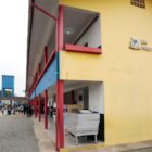 Fachada da Escola Municipal Professora Maria Regina Leal