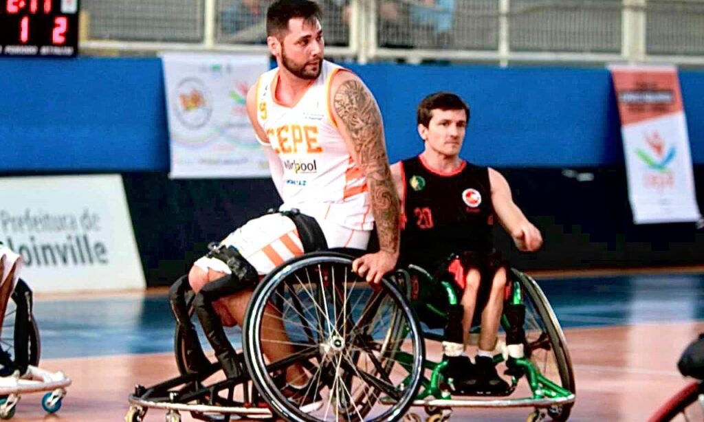 Atleta de Joinville é convocado pela seleção brasileira de Basquete em Cadeira de Rodas