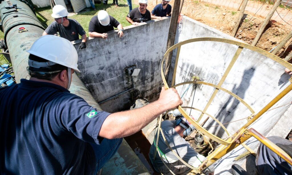 Estação de Tratamento de Água (ETA) do Cubatão começará a ser religada a partir das 12h desta segunda-feira