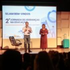Prefeito Adriano discursa no evento