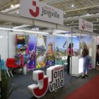 Stand da Prefeitura em área da Festa das Flores