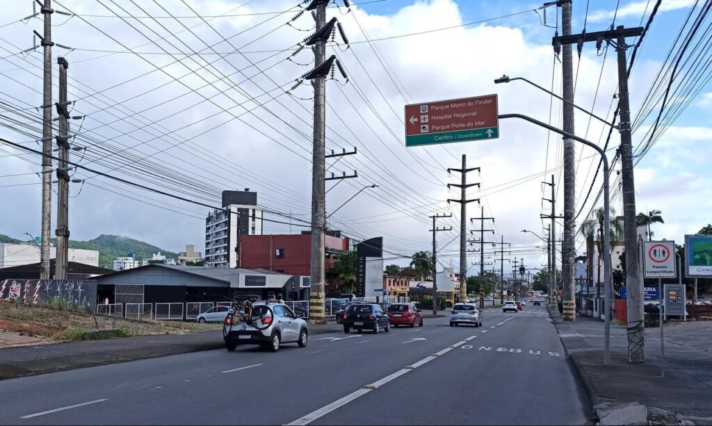 Trecho da avenida Santos Dumont terá interdição parcial na quinta e sexta-feira