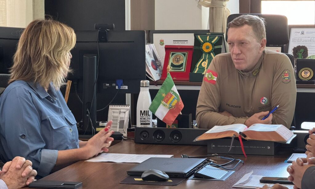 Comitiva reforça necessidade de aumento do efetivo da Polícia Militar em Joinville