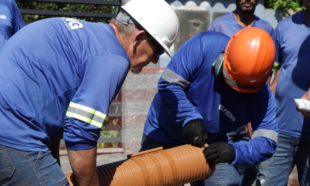 Joinville atinge a marca de 50% de cobertura de redes coletoras de esgoto implantadas na cidade
