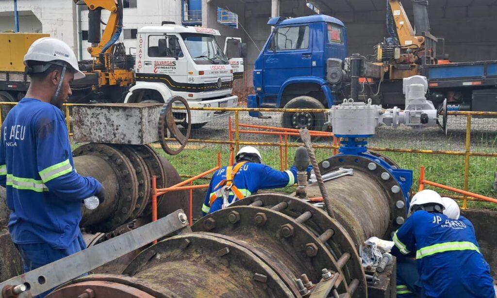 Manutenção programada é concluída e Estação de Tratamento de Água (ETA) do Cubatão é religada