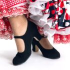 Sapatilhas de dançarina de flamenco