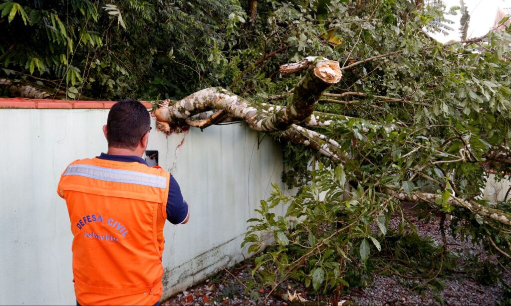 Defesa Civil de Joinville altera Plano de Contingência para nível Amarelo