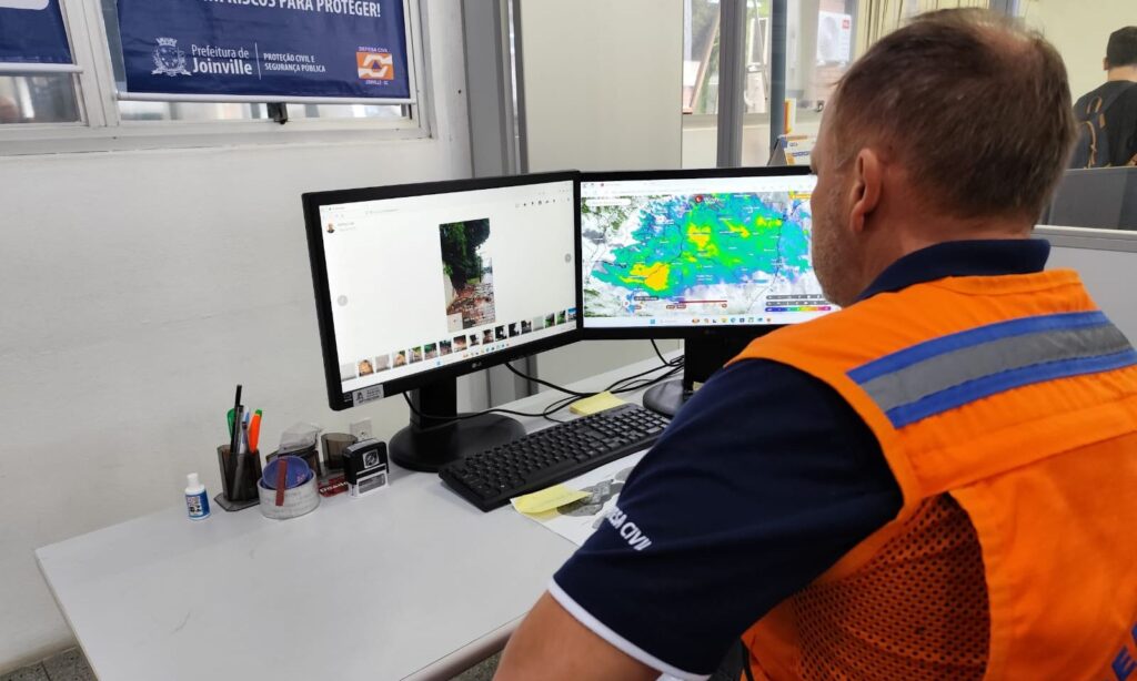 Defesa Civil de Joinville explica a diferença entre os alertas emitidos e orienta como a população deve agir