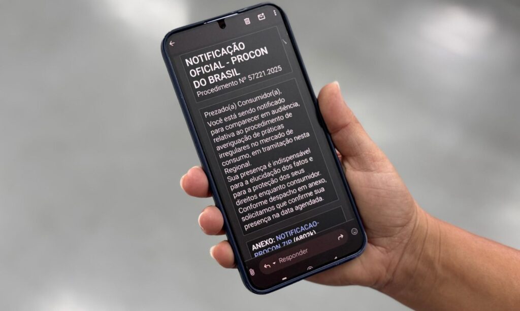Procon de Joinville alerta para envio de falsas notificações