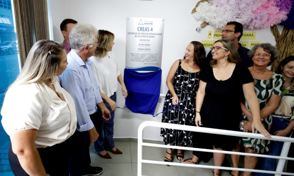 Prefeitura de Joinville inaugura novo Centro de Referência Especializado de Assistência Social