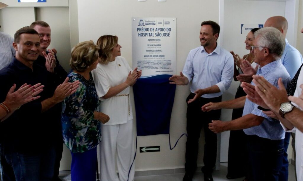 Novo prédio de apoio do Hospital Municipal São José é inaugurado no dia do aniversário de Joinville