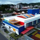 Imagem aérea do CEI Manoel Antônio da Rosa