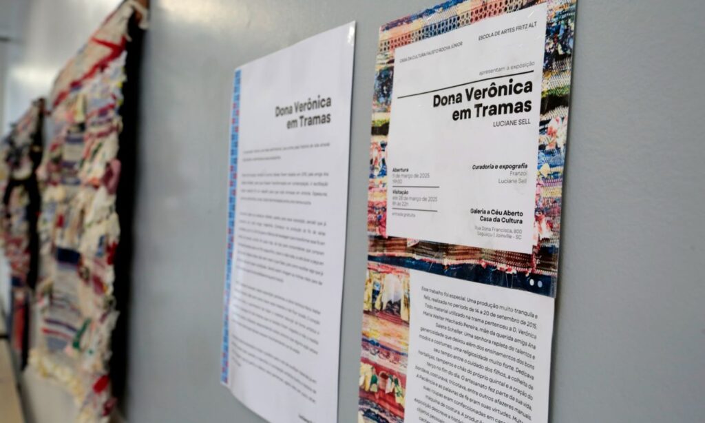 Casa da Cultura abre exposição “Dona Verônica em Tramas”