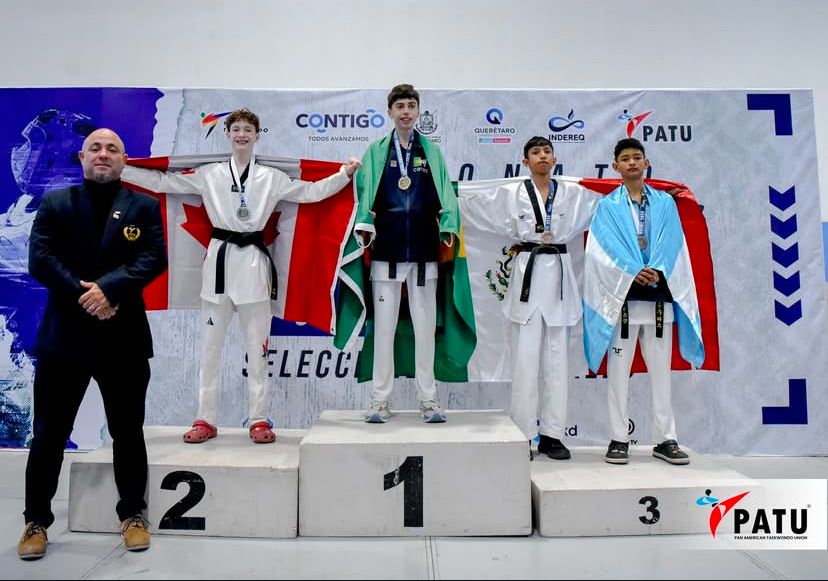 Atleta joinvilense bolsista da Sesporte é campeão pan-americano júnior de Taekwondo