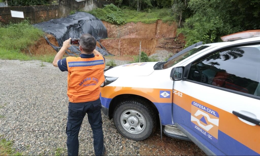 Prefeitura de Joinville publica relatório com histórico de ocorrências registradas pela Defesa Civil