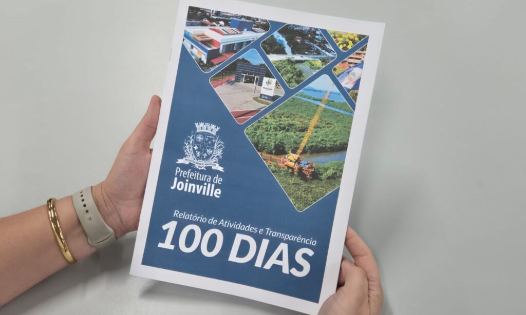 Prefeitura de Joinville informa população sobre as principais ações realizadas nos primeiros 100 dias de gestão
