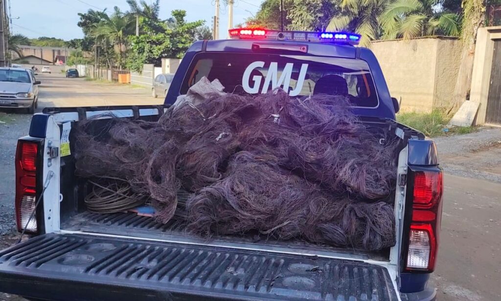 GAOP apreende mais de duas toneladas de fios de cobre durante operação em Joinville