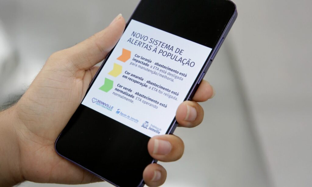 Sistema de alertas vai informar população sobre abastecimento em paradas de estações de tratamento de água