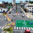 Vista aérea da rua Procópio Gomes