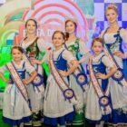 Rainhas e princesas da 61ª Festa do Colono da Sociedade Rio da Prata