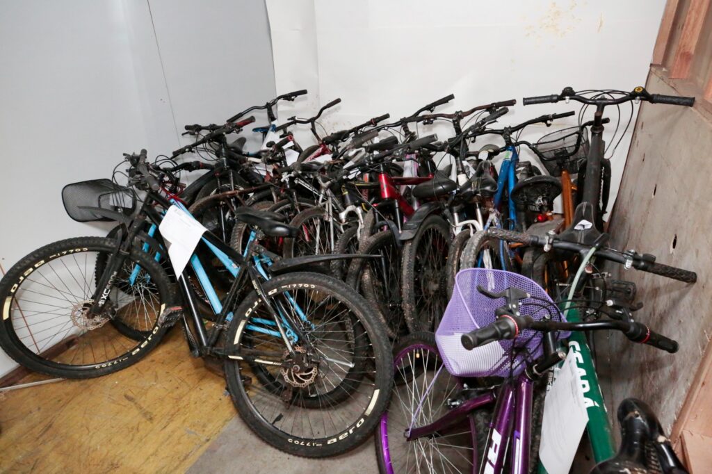 Guarda Municipal de Joinville procura proprietários de 34 bicicletas que foram recuperadas pela corporação