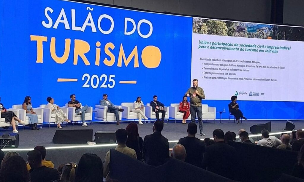 Joinville é destaque ao apresentar iniciativas integradas durante o Salão Nacional do Turismo