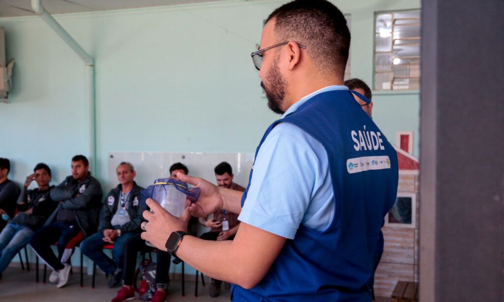 Equipes passam por última capacitação antes do início da liberação dos Wolbitos em Joinville