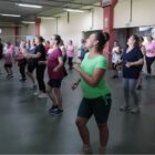 Mulheres praticando atividade física