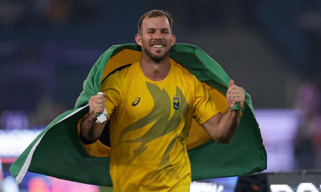 Edenilson Floriani conquista novo bronze e recorde das Américas no Mundial de Atletismo Paralímpico
