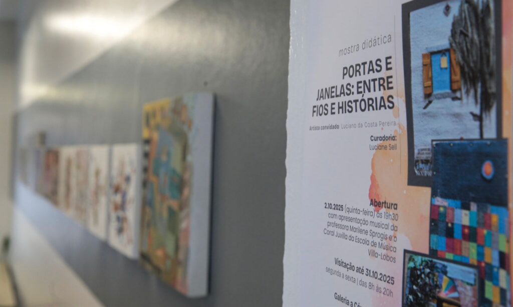 Casa da Cultura abre exposição de arte têxtil dos estudantes da Escola de Artes Fritz Alt