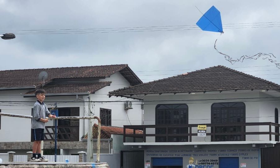 Bibliotecas Municipais de Joinville realizam festival literário e resgatam brincadeira com pipas