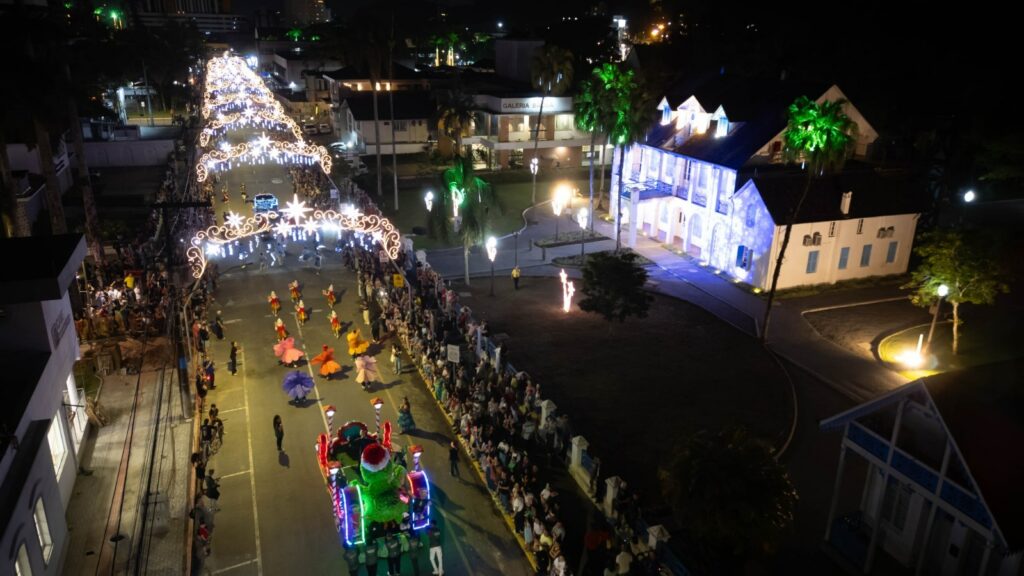 Desfiles de Natal e apresentações musicais integram a Agenda Cultural de Joinville
