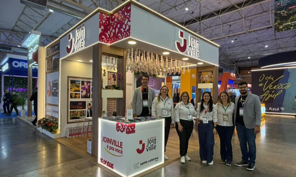 Joinville participa da Festuris, em Gramado, com estande próprio e promove atrativos turísticos da cidade