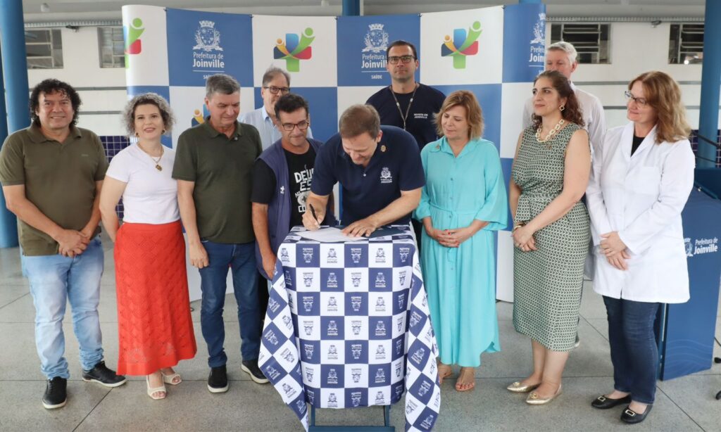 Prefeitura de Joinville autoriza início das obras da Vila da Saúde UBSF Estrada Anaburgo
