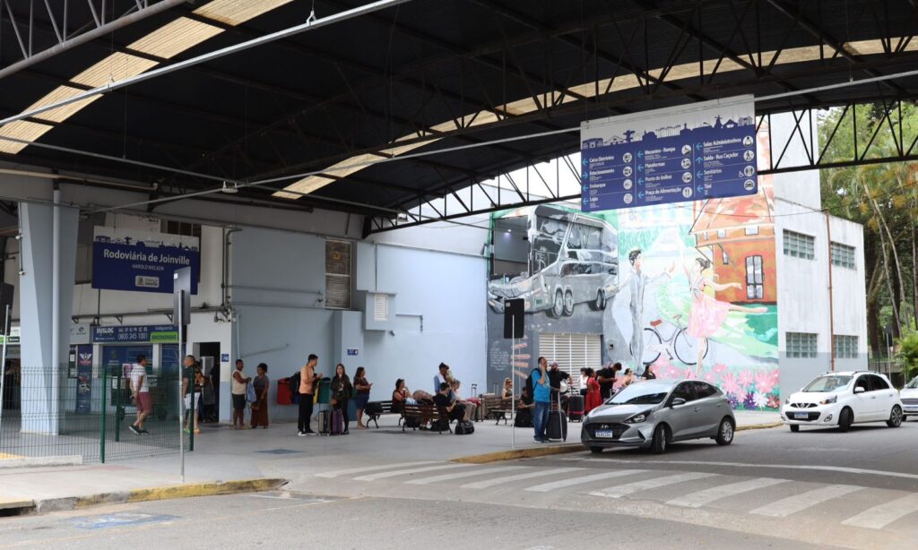 Rodoviária de Joinville apresenta aumento na movimentação de passageiros nos últimos anos