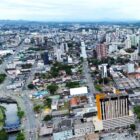 Imagem aérea de Joinville