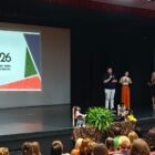 Auditório e plateia do evento