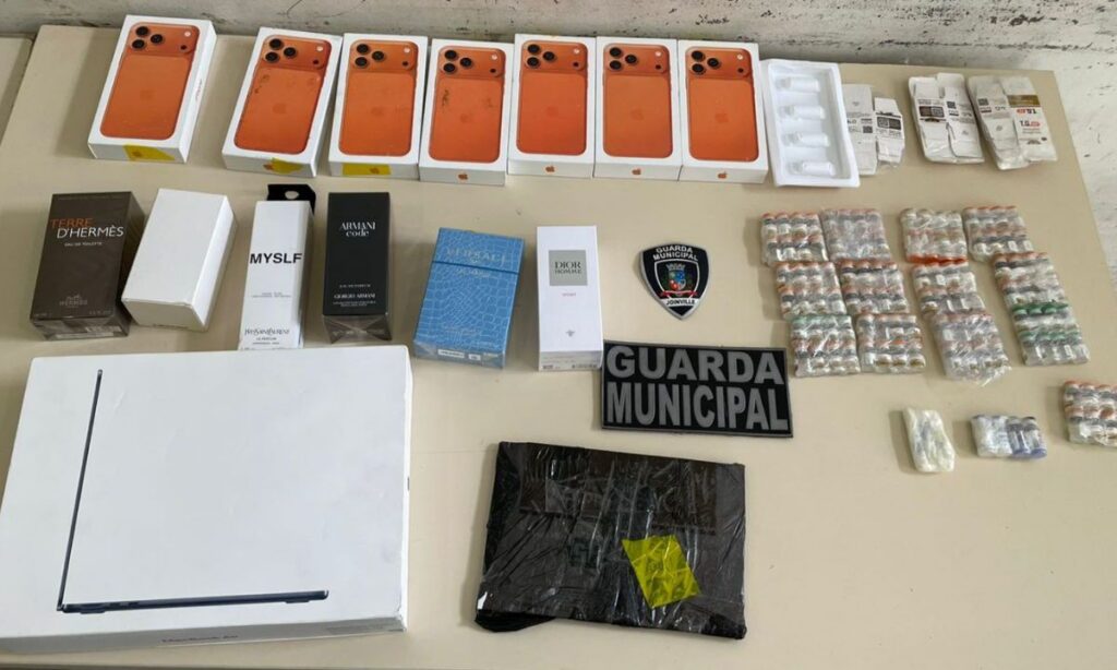 Guarda Municipal conduz suspeito de descaminho com mais de cem ampolas de canetas emagrecedoras