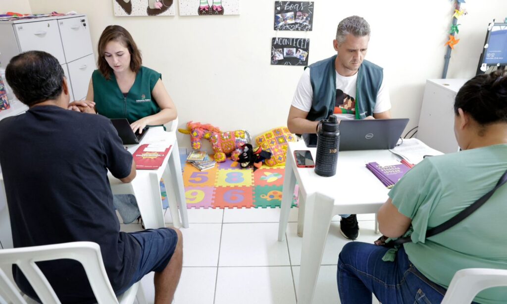 CRAS Morro do Meio recebe ação da Defensoria Pública de Santa Catarina