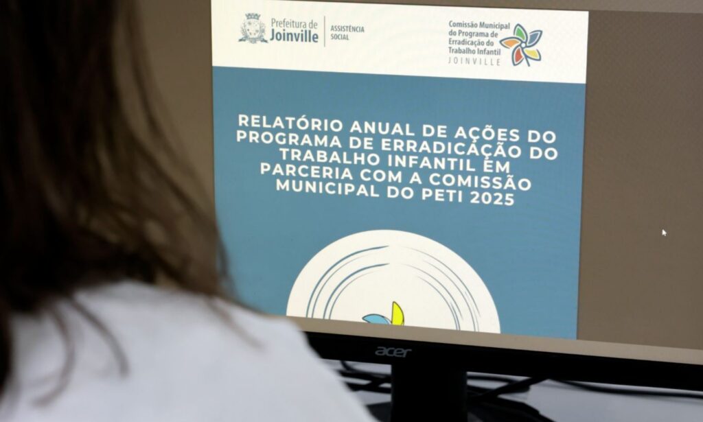 Secretaria de Assistência Social publica Relatório Anual de Ações do Programa de Erradicação do Trabalho Infantil em Joinville