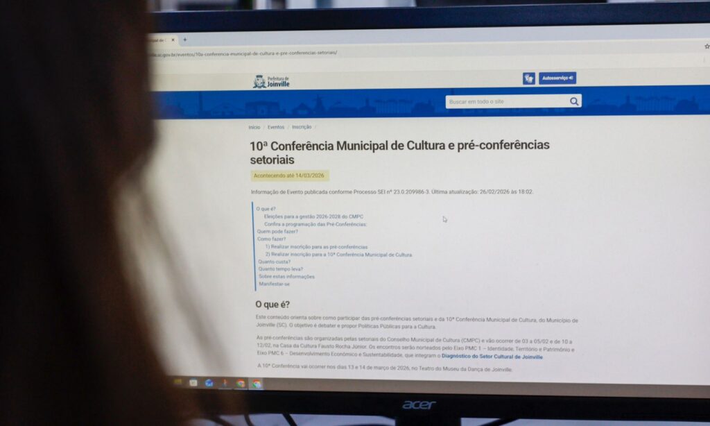 10ª Conferência Municipal de Cultura de Joinville será nesta sexta-feira e sábado