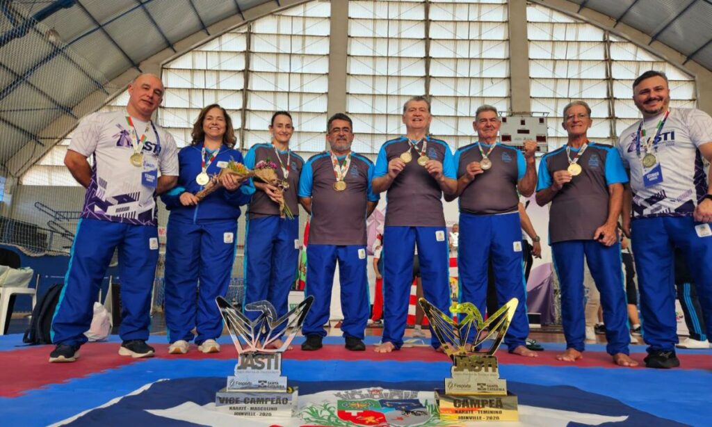 Cidade-sede da competição, Joinville conquista dez troféus nos Jogos Abertos da Terceira Idade de Santa Catarina